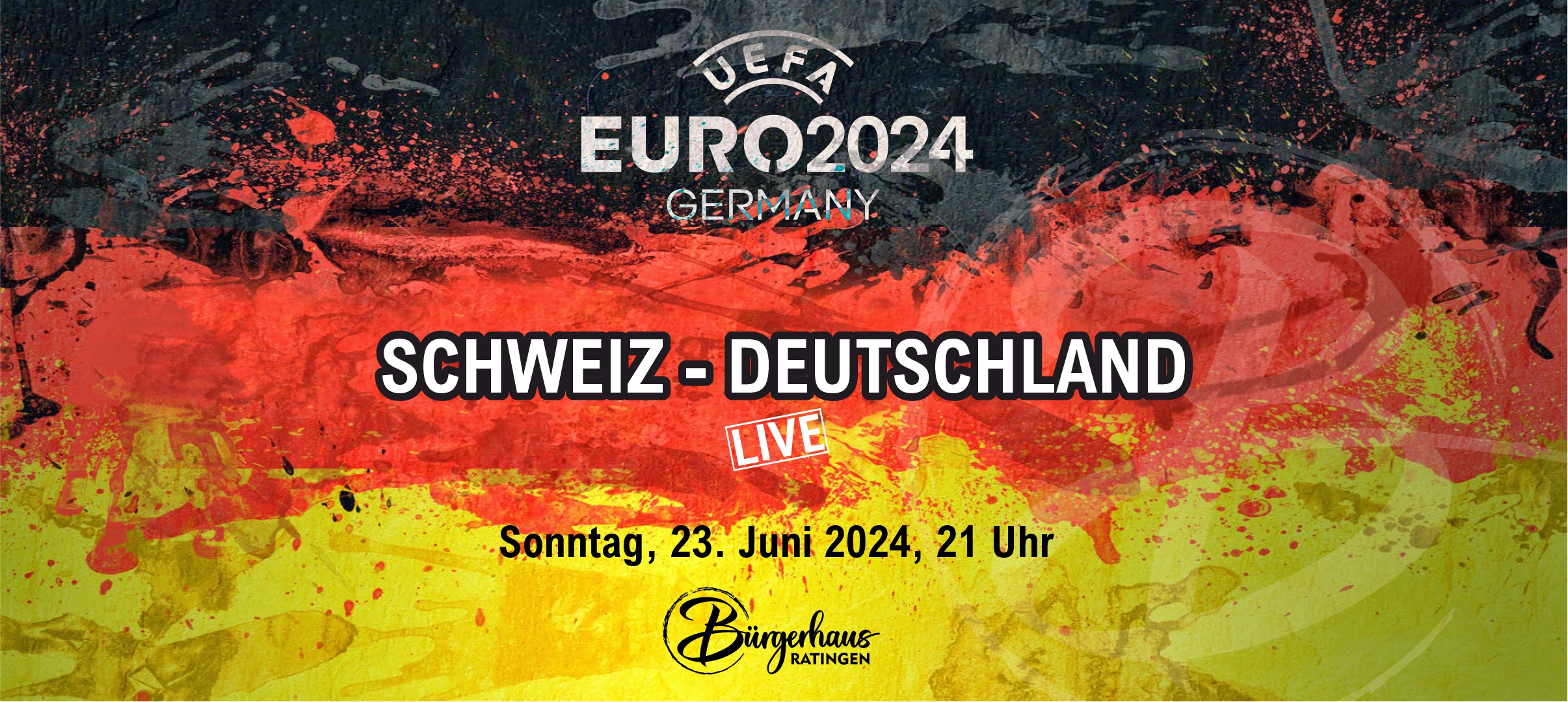 Euro 2024: SCHWEIZ - DEUTSCHLAND